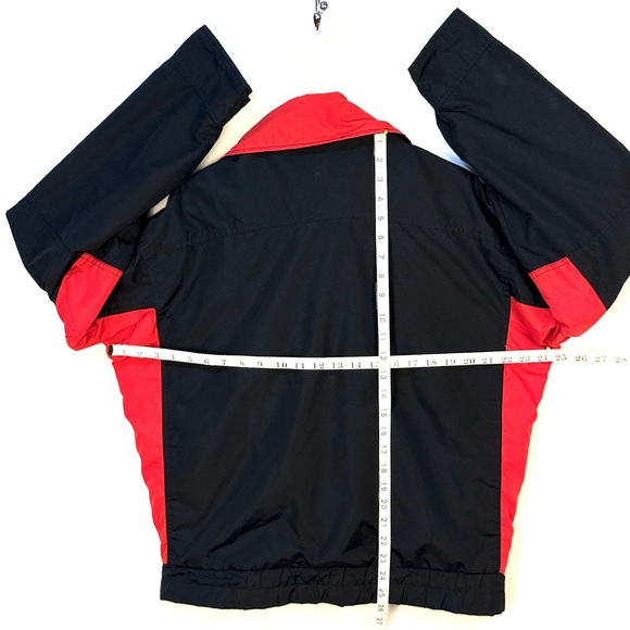 Columbia Men's Black and Red Windbreaker Jacket ~ Great Condition - Picture 8 of 10